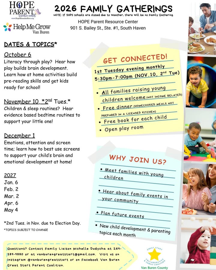 Van Buren Great Start Parent Coalition
